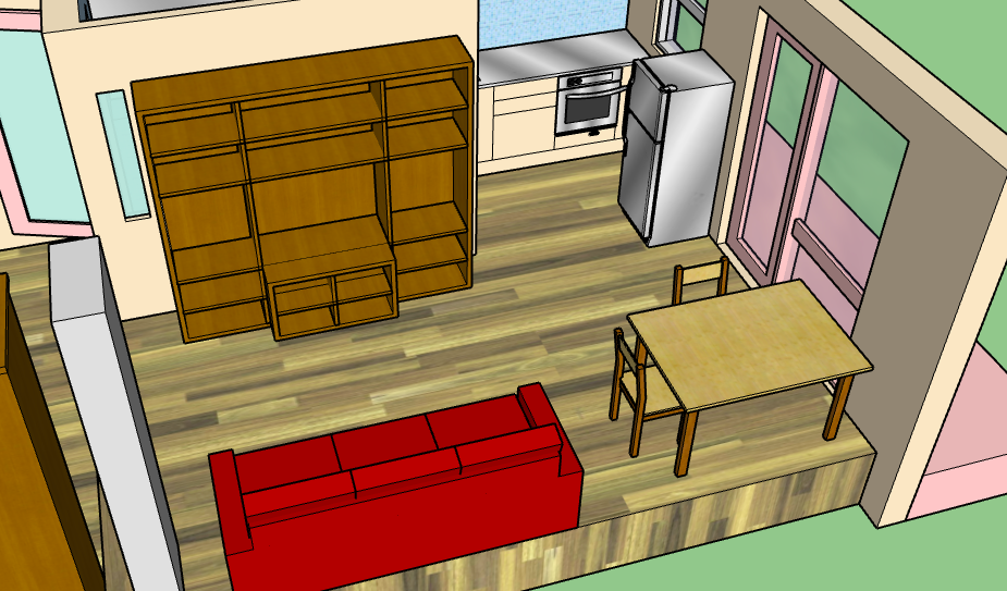 Image may contain: cartoon, screenshot and furniture
