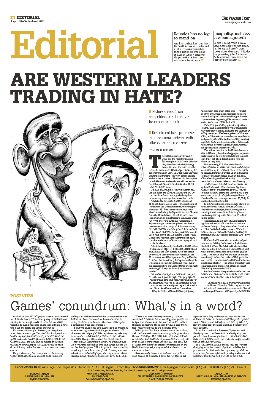 newspaper opinion news Layout design