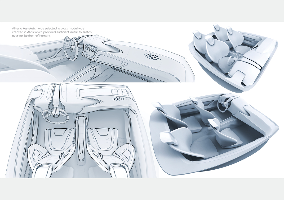 Alias digital modelling design automotive interior design Solidworks keyshot