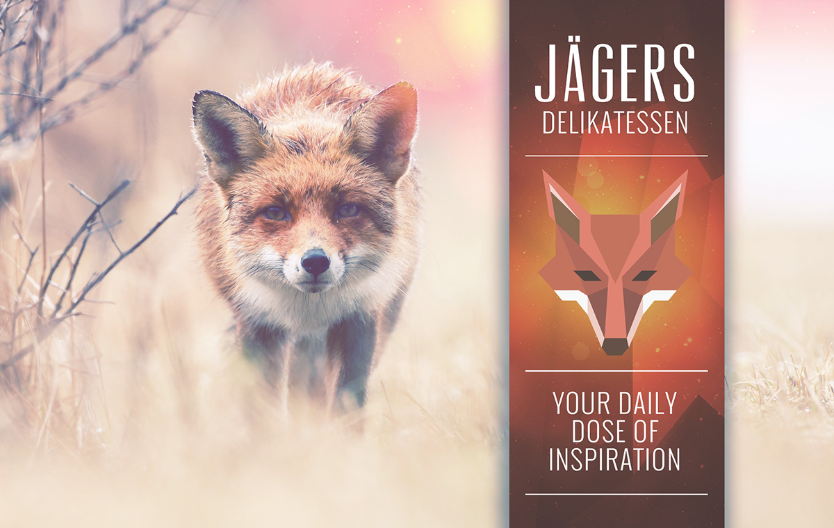 Jaeger delikatessen deli dose inspiration MOKOST dresden bear FOX falcon animals Website design motion graphics