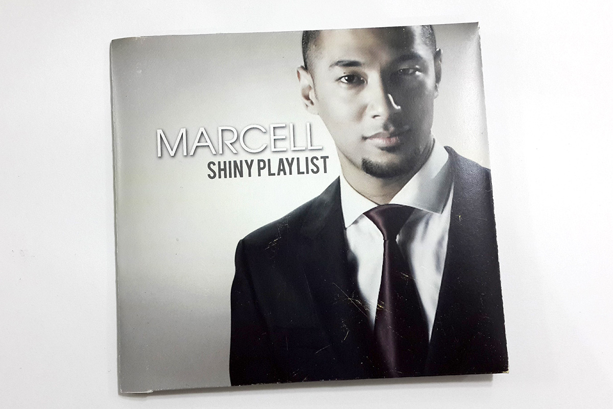 Marcell siahaan concert Musical Album cd poster cover musician pop RNB minimalist simple ticket indonesia