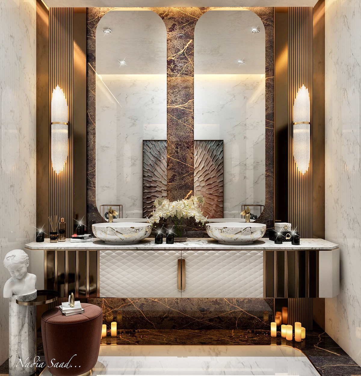 Bathroom washbasins design in UAE Dubai on Behance