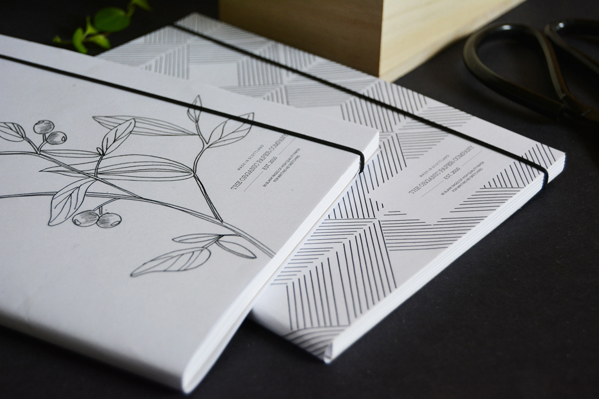 notebooks pattern illustrations print