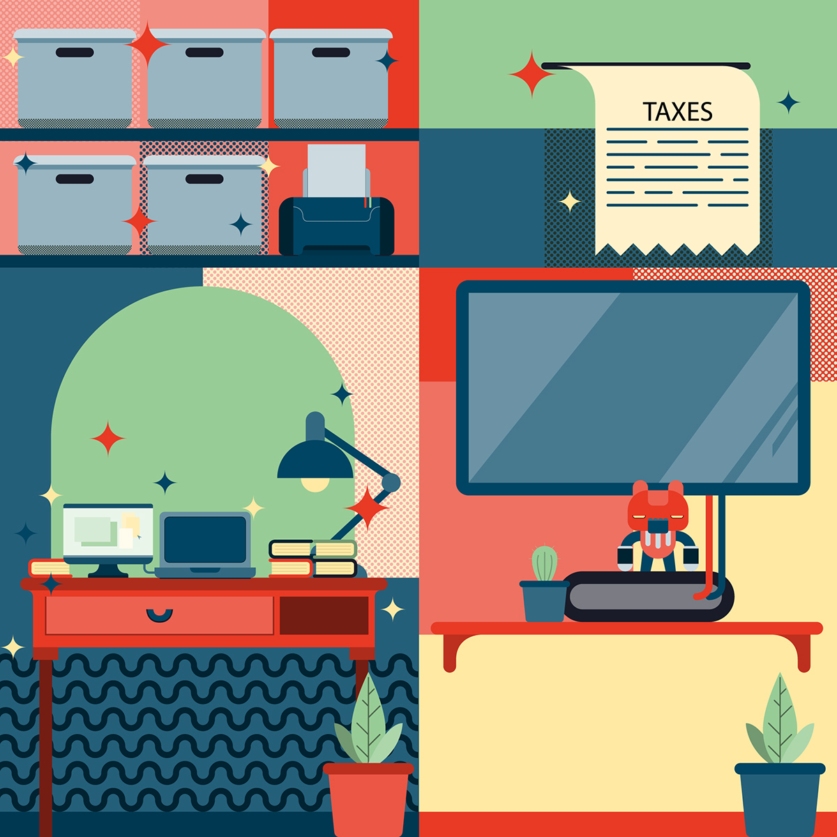home office Freelance Guide tips UCreative