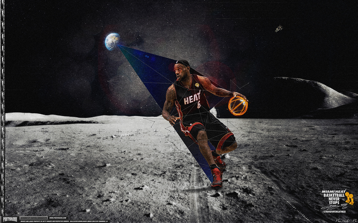 LeBron James Miami Heat NBA basketball