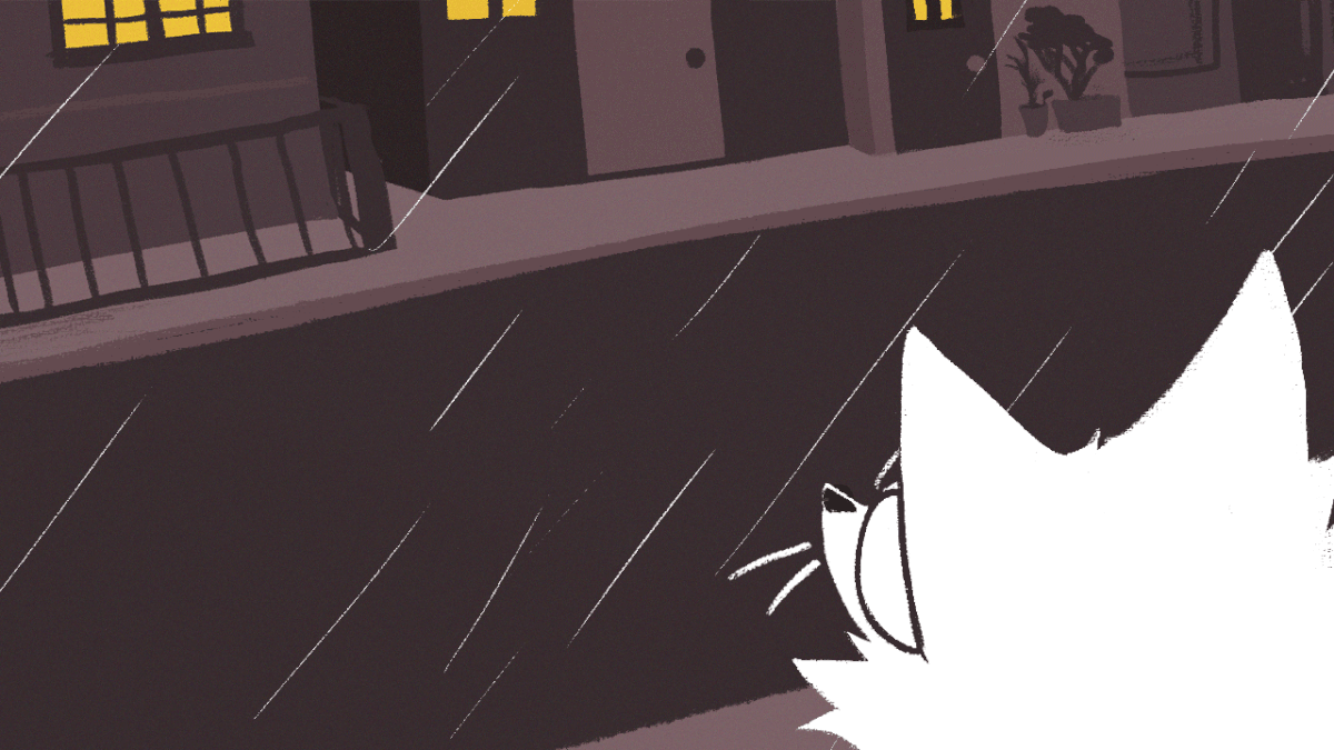 animation  cartoon FOX rain