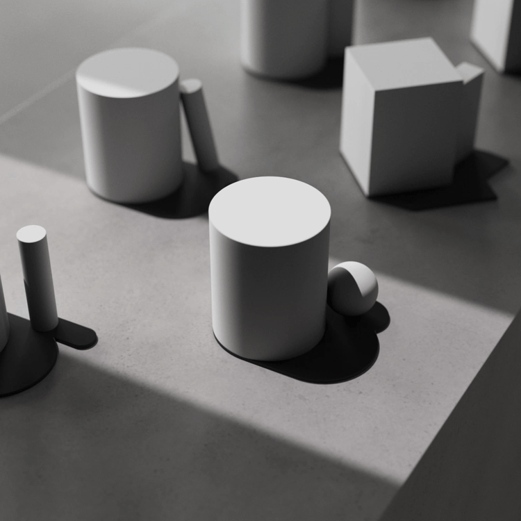 c4d concept design industrial design  minimal Mug  product design  Rhino simple
