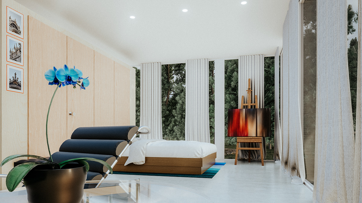 3d animation architecture exterior interior design  modeling modern Render visualization