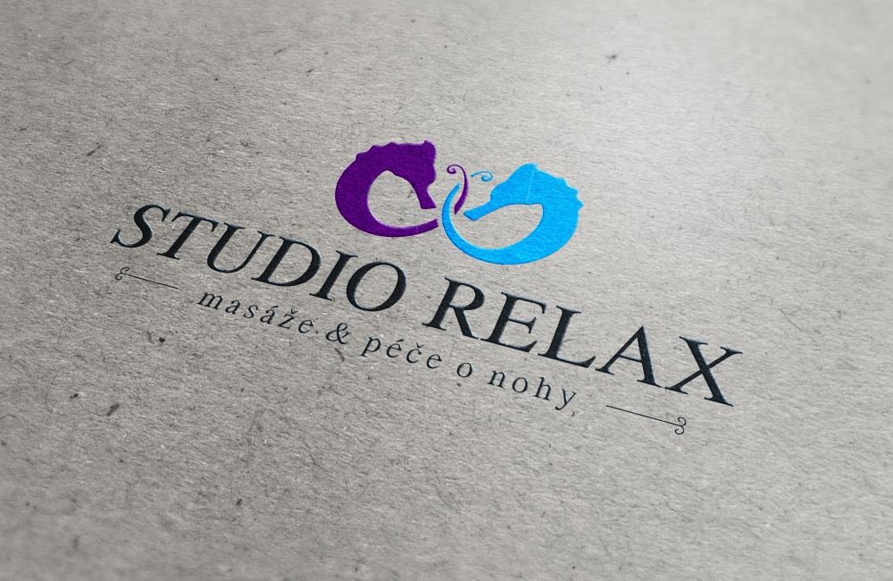 relaxation logo masage footcare