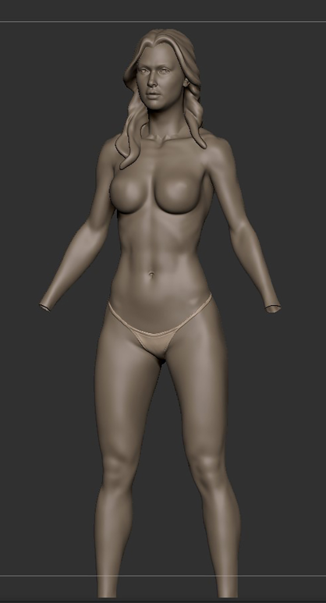 league of legends Zbrush realistic sketch anatomy