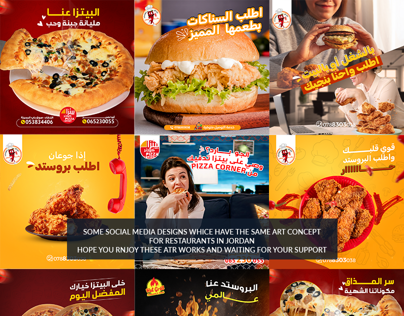 Food  Social media post restaurant Advertising 