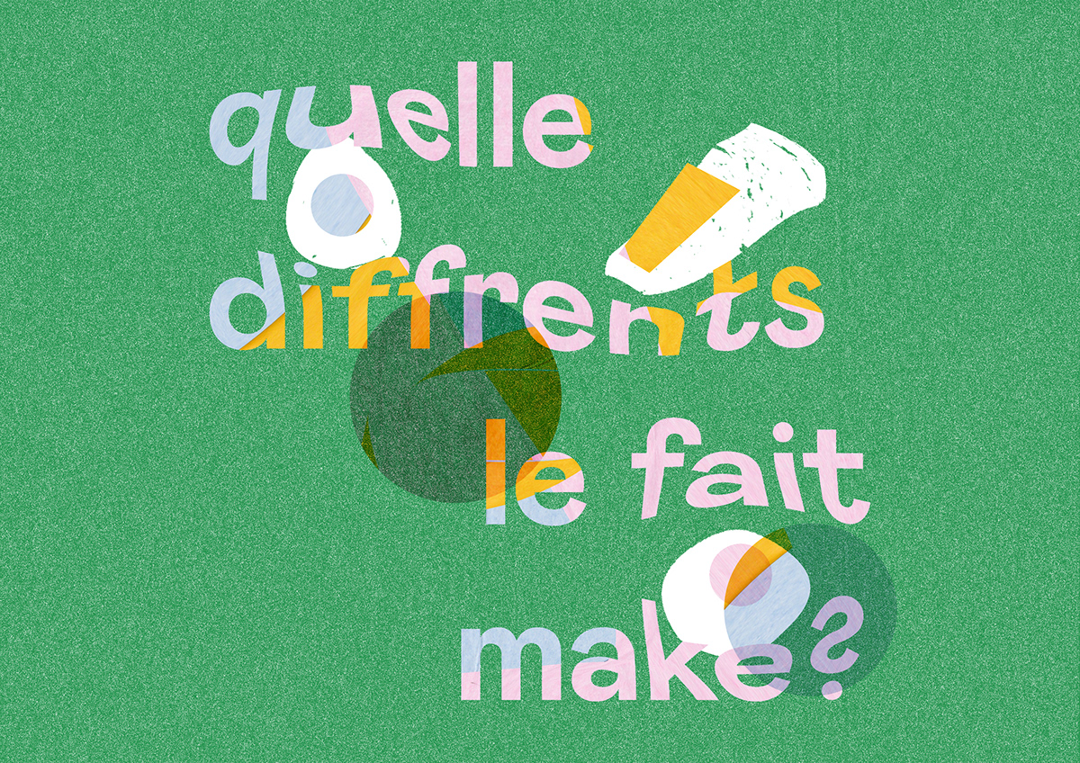 english French Pidgin student Student work type type design typography  