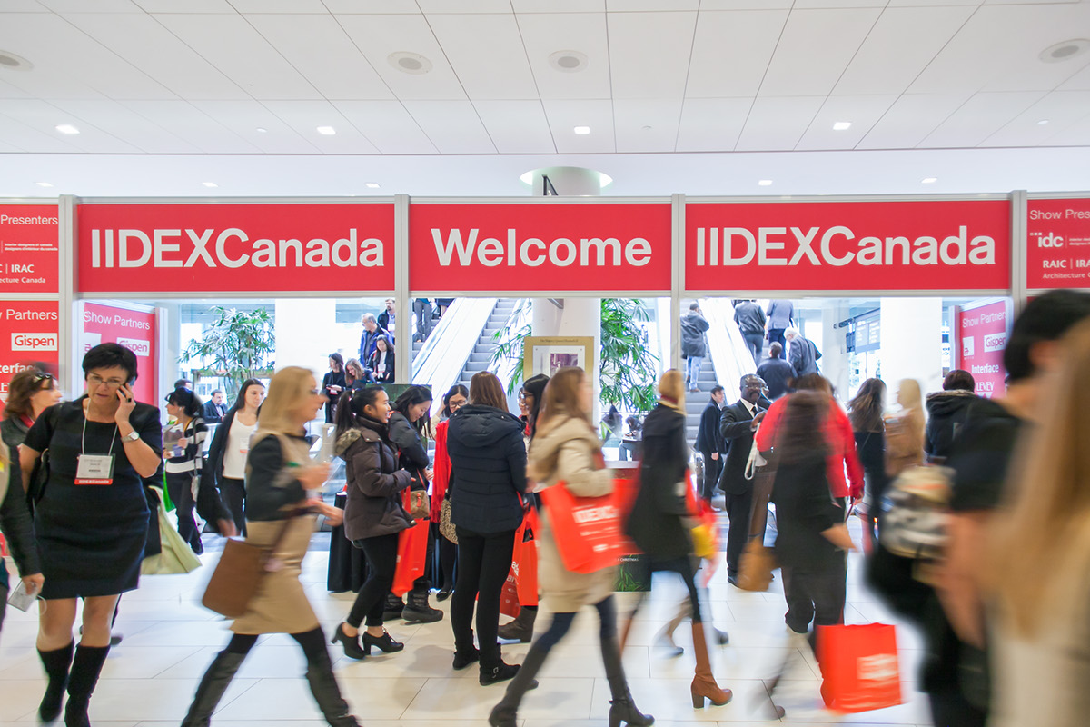 tradeshow conference graphic design  Visual Communication branding  IIDEXCanada