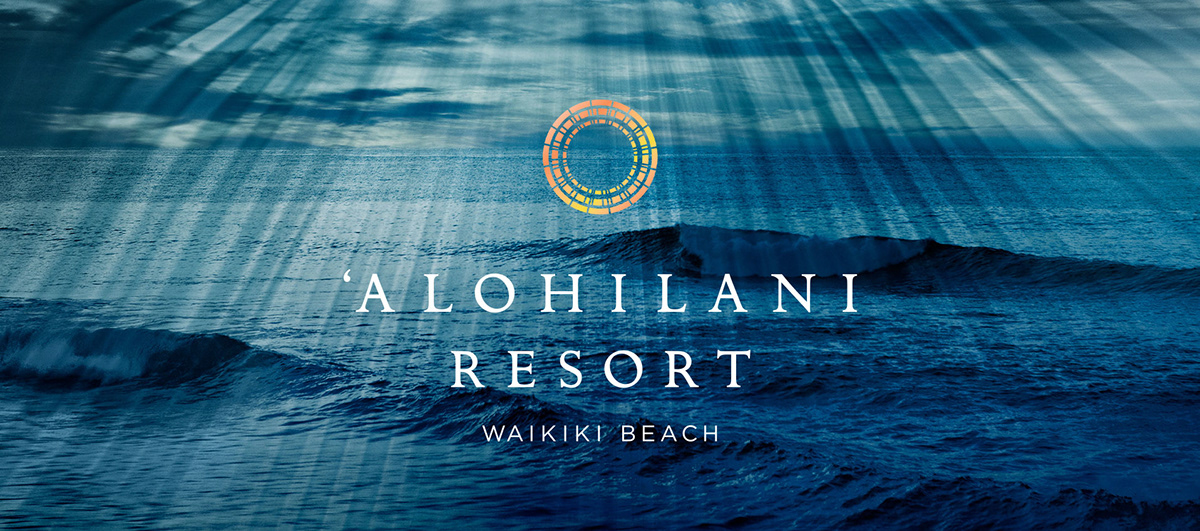 Hawaiian hotel Waikiki ad campaign Collateral Adobe Portfolio