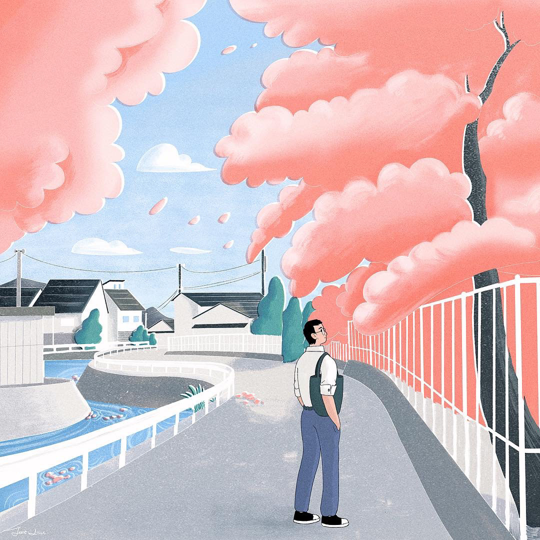 Sakura illustration