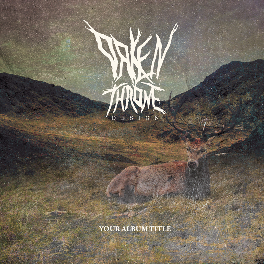 oaken throne design walter deyo album cover metal album cover digital artist