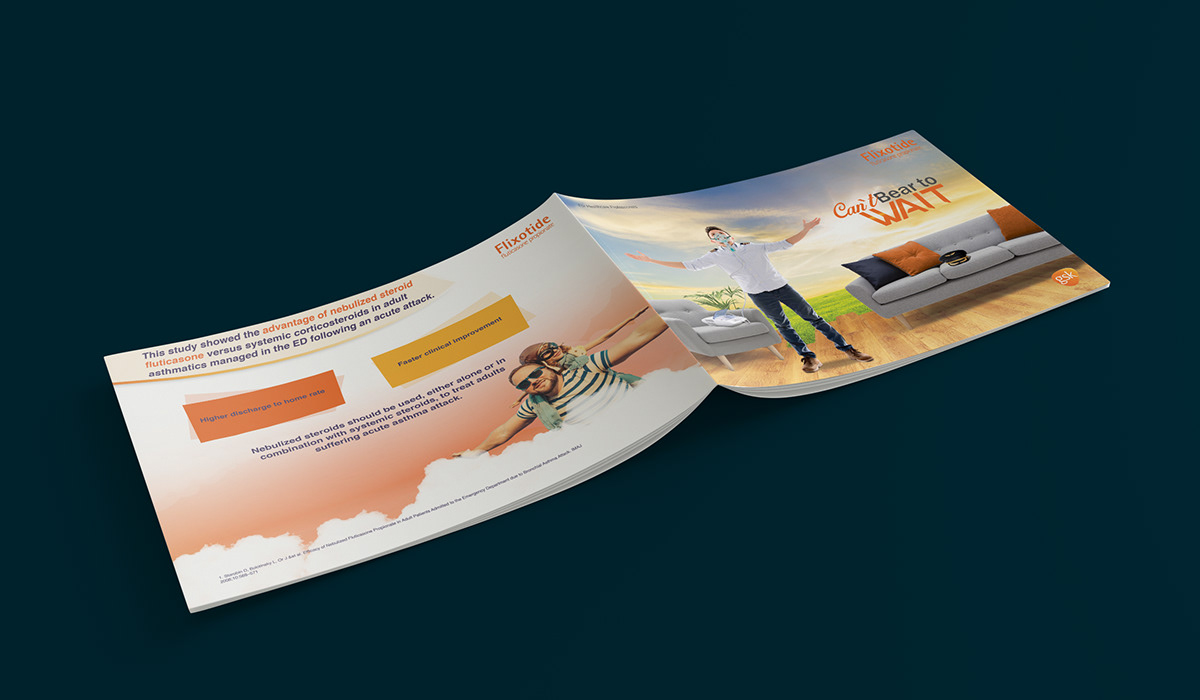 flixotide RDA brochure digital Printing medical Pharma nubilzer nebulizer Layout