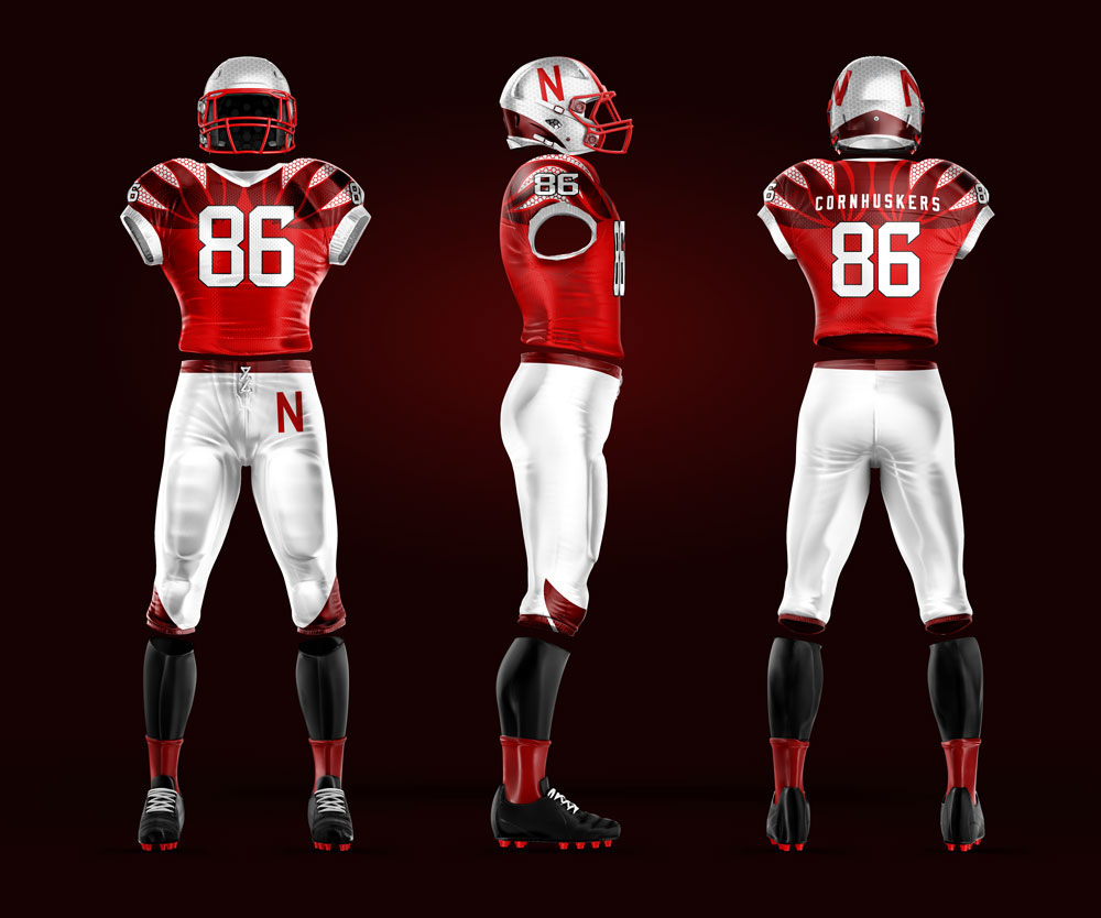 football college ncaaf sports uniform design ESPN art