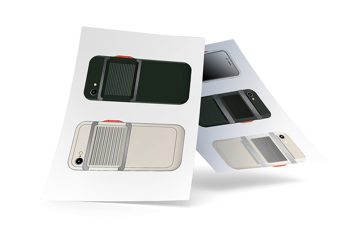 smartphone case walkie talkie redesign remake wemake industrial design  product design 