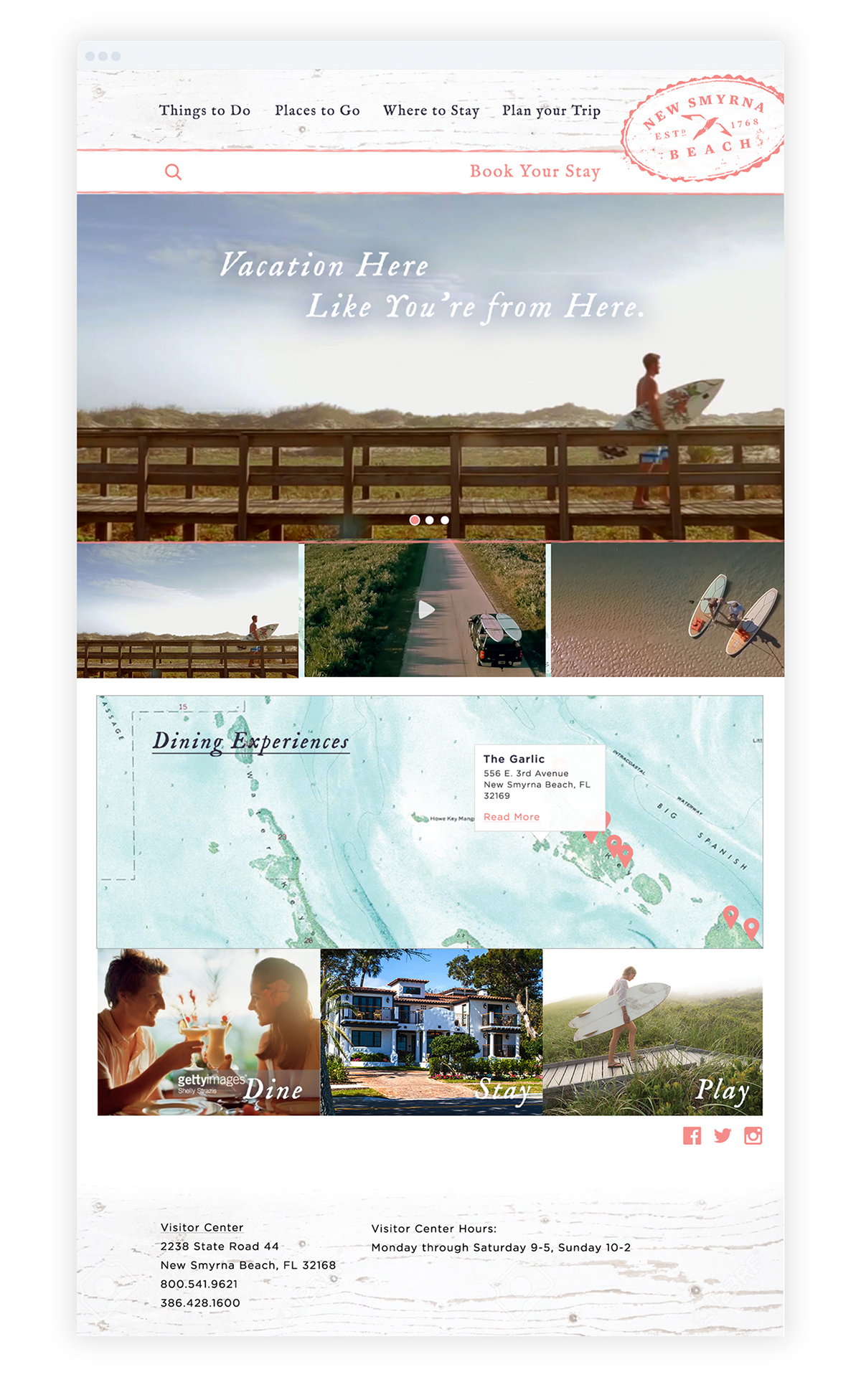 Adobe Portfolio advertisements print visual design campaign Website design visual beach tourism Surfers simple poetic magazine concept