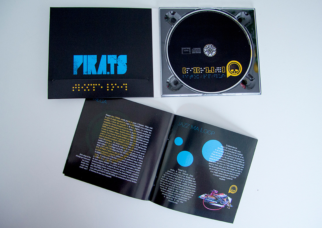 Pira.Ts rap beatbox flute Twam Prod Visual Suspect digipack cd affiche lyons besançon