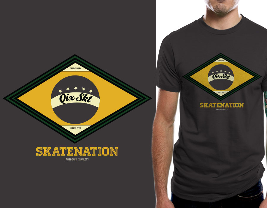 tee t-shirt qix skate Clothing skater bear Panda  roots Samba hi-fi Mandela