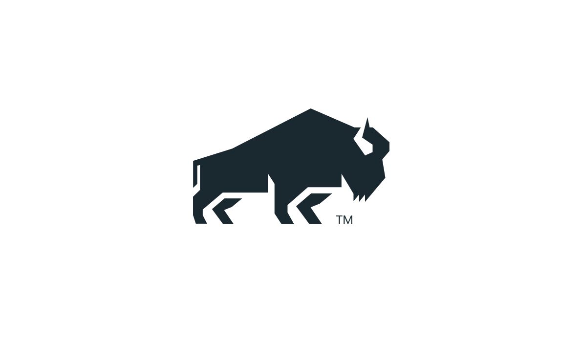 bison logo design hawk eagle bear fish bass FOX lure fishing bull