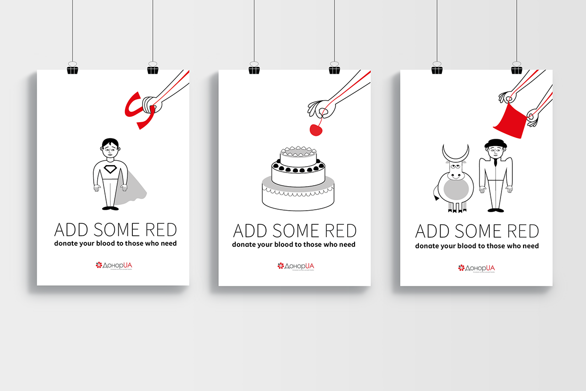 posters blood donation cherry on top add some red red colour
