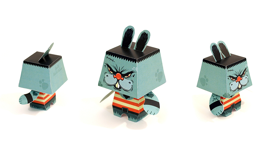 Collaboration paper paper toy toy vector vectorbeast monster monsterz Pepetz
