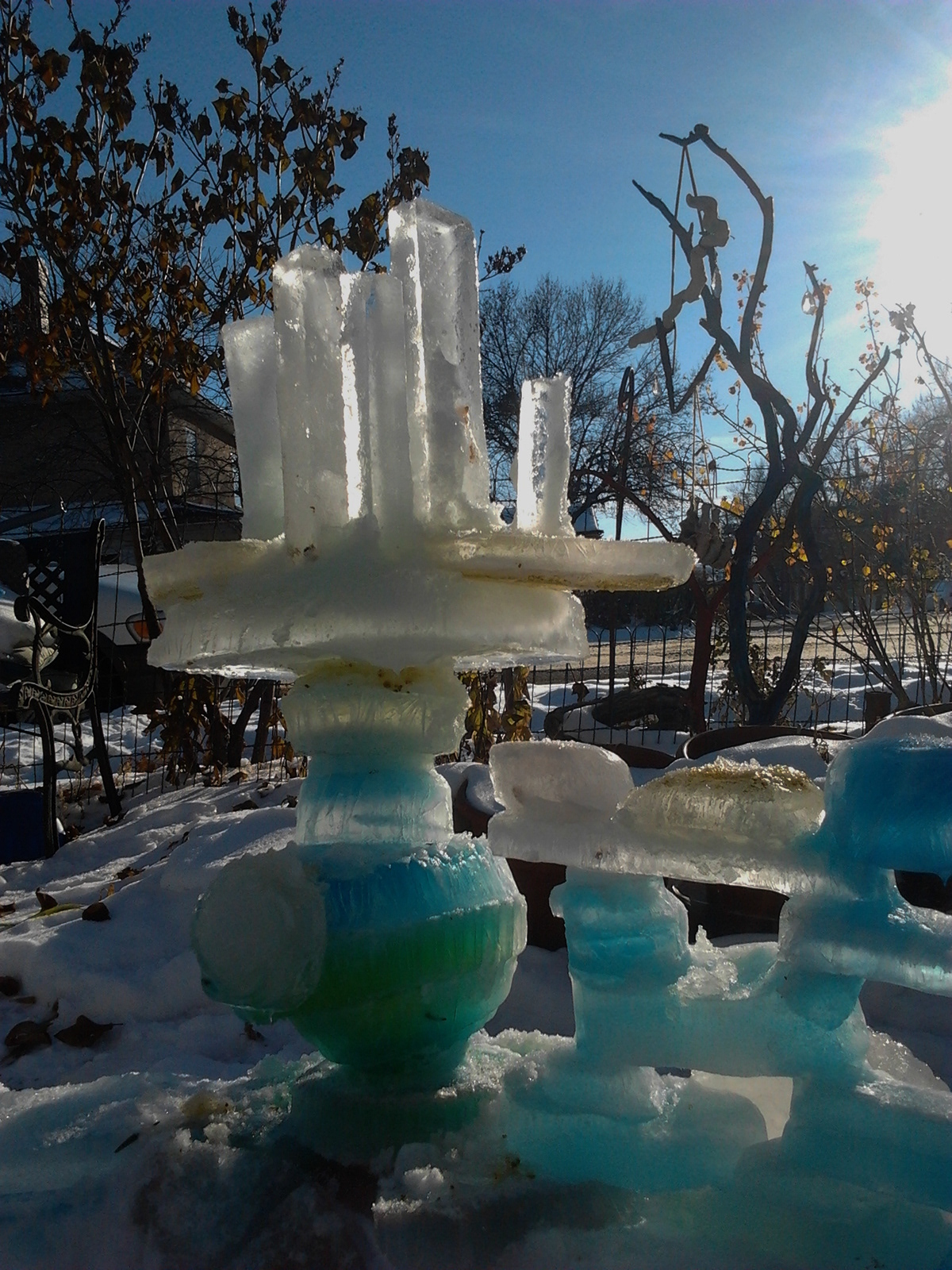 ice sculpture color festival enviromental