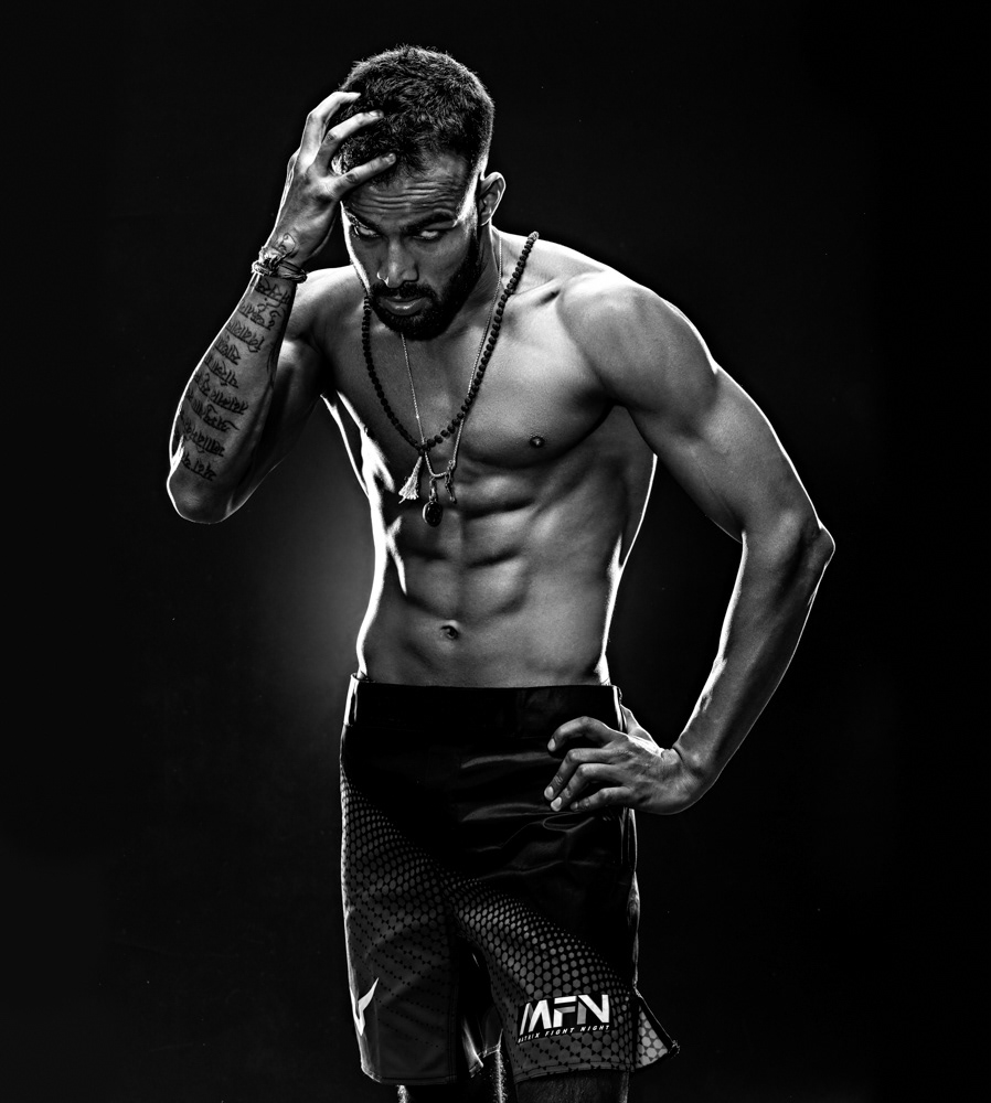 MMA Martial Arts fitness body men Mens Fitness posters poster black and white