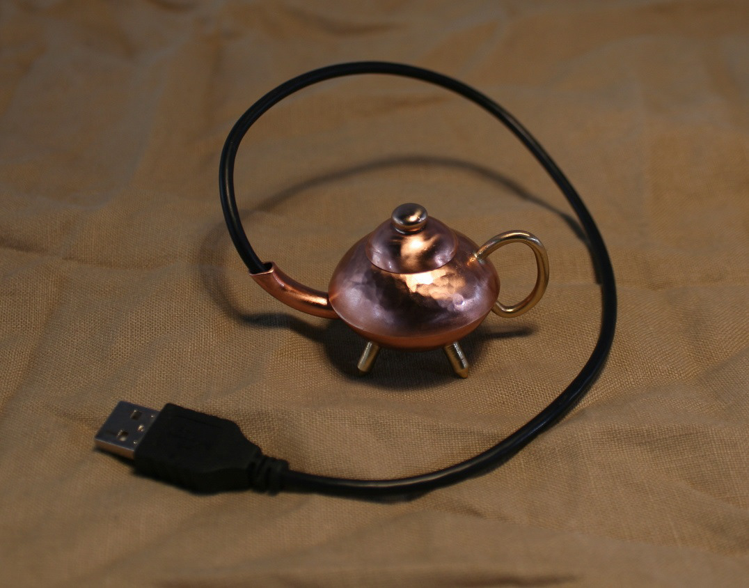 metalsmithing copper usb Technology teapot vessel massart