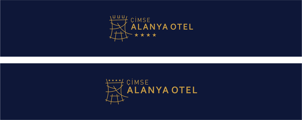 Logotype otel logo creative ocalir Alanya new