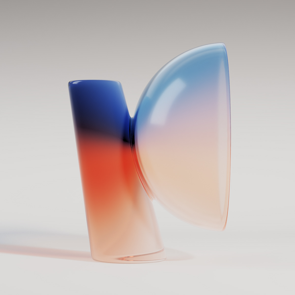 3D abstract c4d cinema4d colors design glass minimal minimalist type