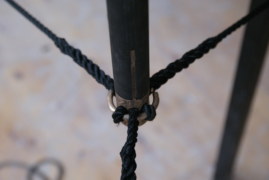 bonze link reb rope metal work