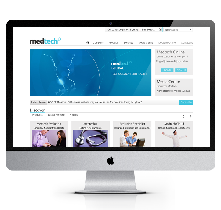 Web Website design Health care management New Zealand