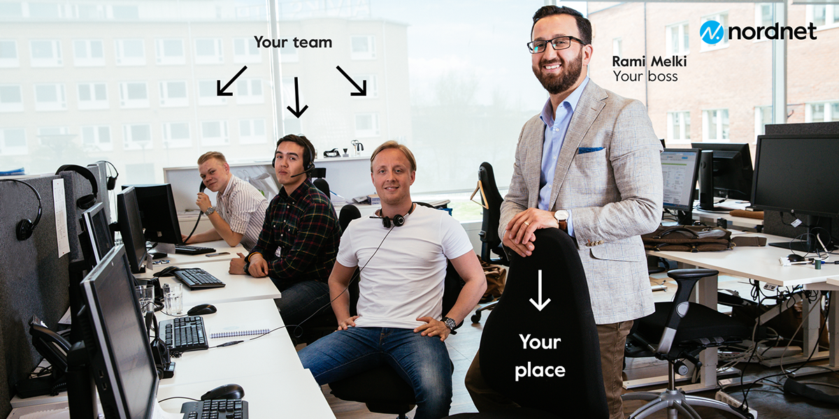 photo adds jobb adds design Job openings Bank Scandinavia Stockholm Nordnet recruitment advertisement