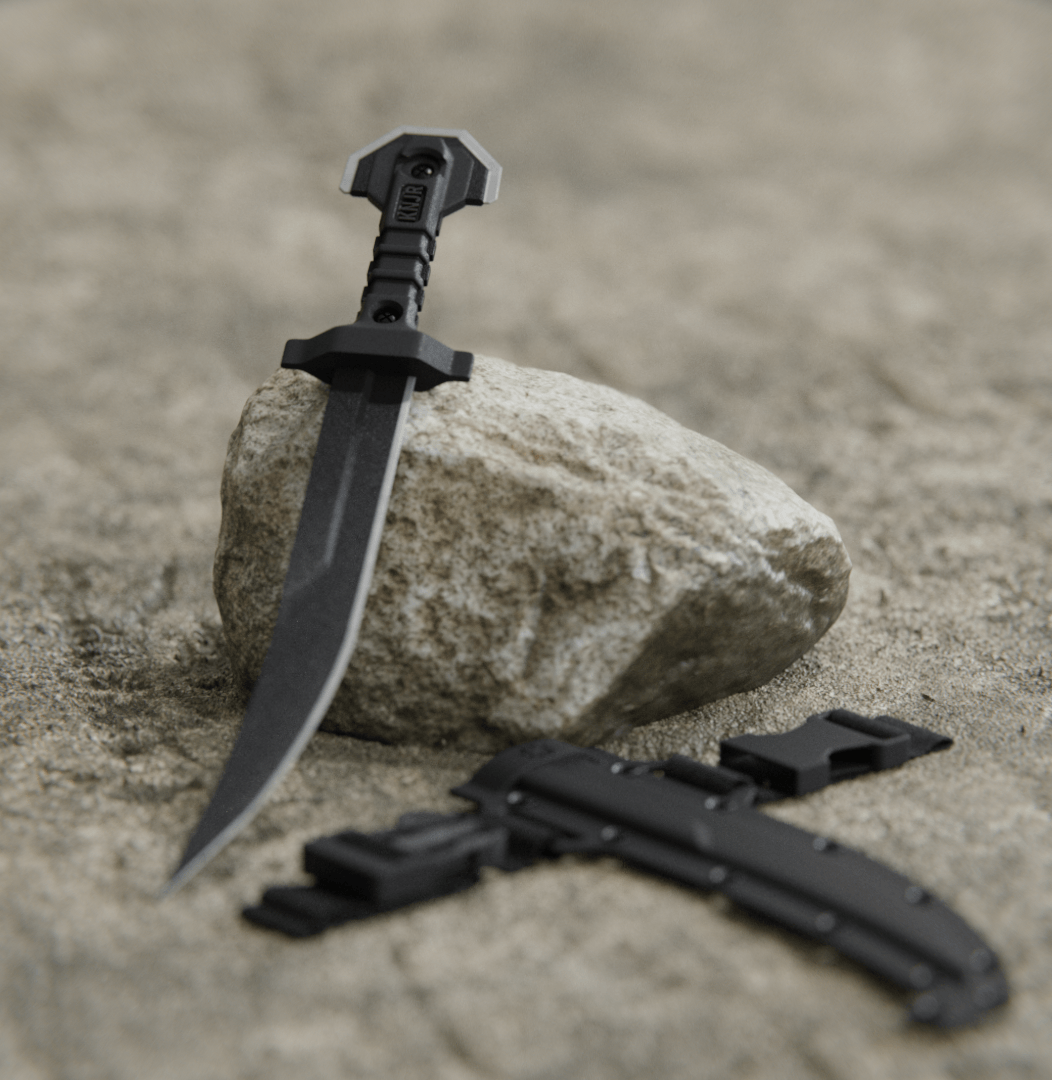 Weapon Military 3D design Morocco dagger concept innovation heavy duty