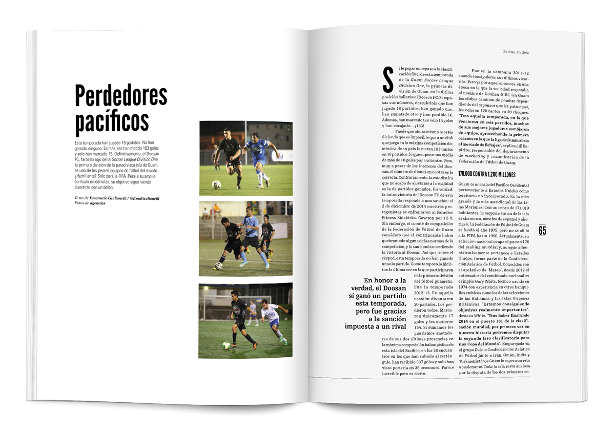 football colombia magazines design sport