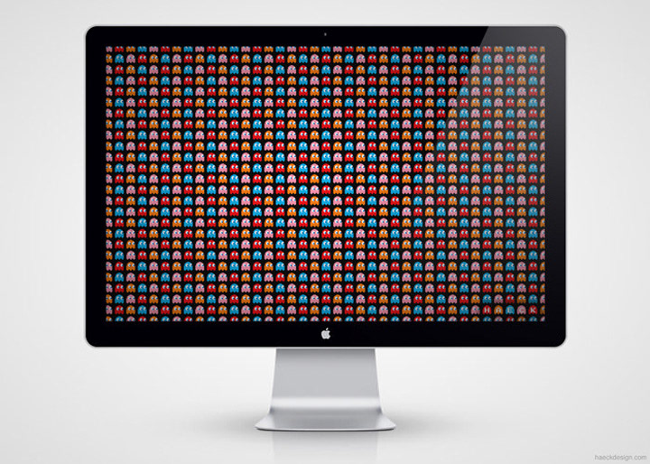 wallpaper Wallpapers desktop Pacman Retro