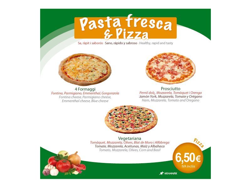 menu Catalogue Display poster banner Pasta Pizza italia Food 