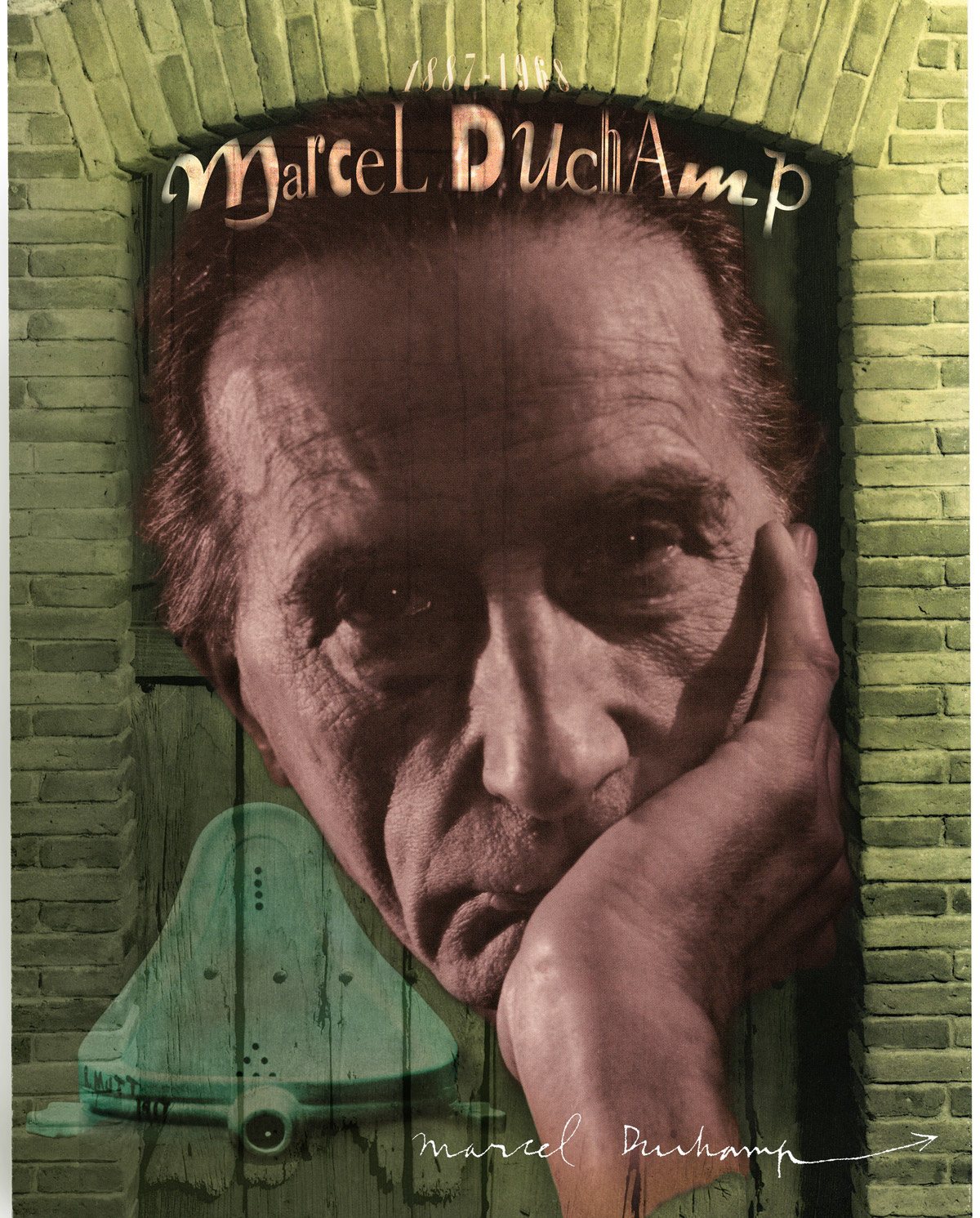 poster artist Marcel Duchamp fountain