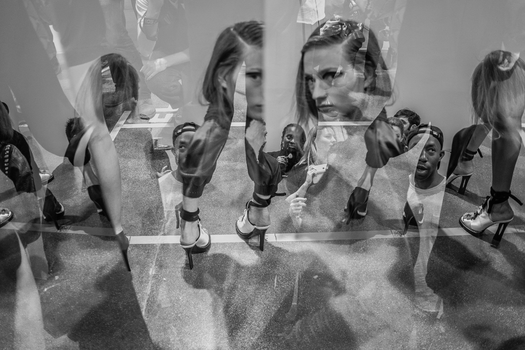 Milano Faschion Week fashion week backstage ss16 doble exposition multiple exposure doble exposure