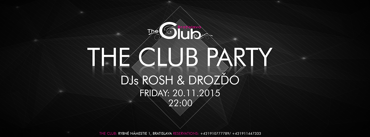 theclub nigh club party slovakia biggest clubcity Events covers online