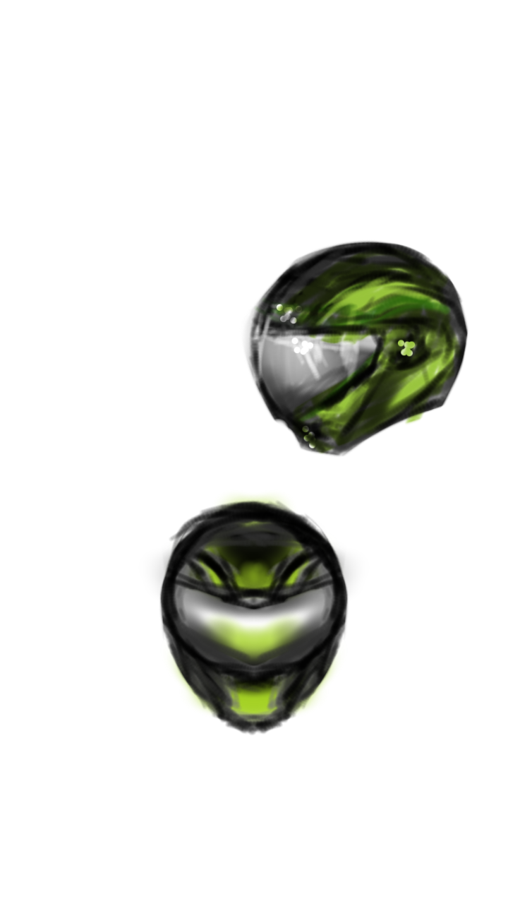 Helmet sketch