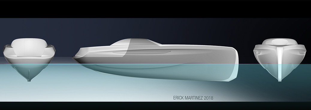 industrial design  boat design transport design Creative Design sketching Boat sketching product design  rendering