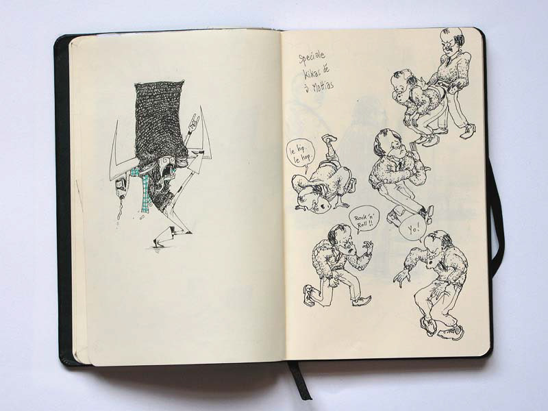 Moleskin  sketches  sketch  drawing  samuel  deroubaix