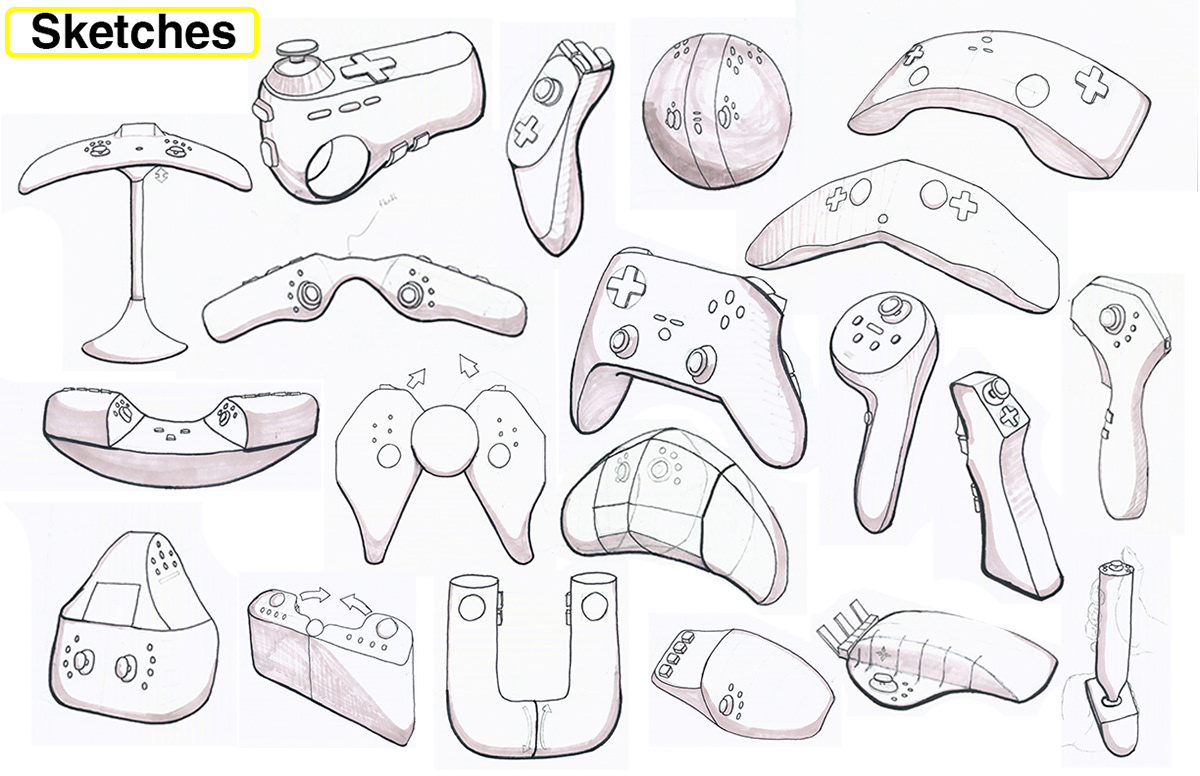 controller Gaming industrial design  product product design 