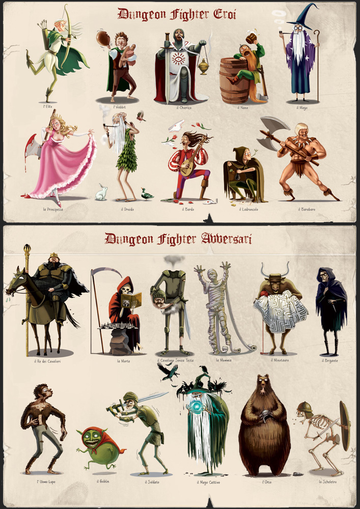fantasy humour Dungeon Fighter