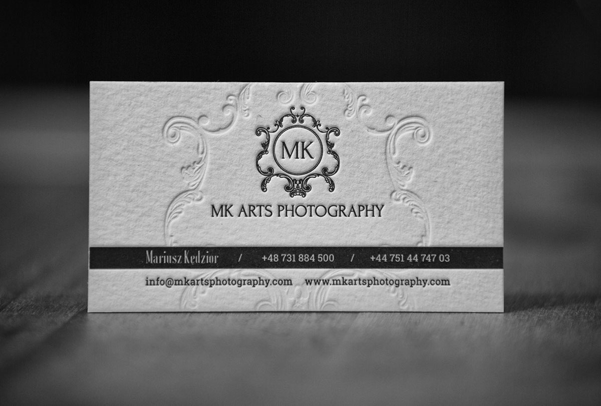 portrait photographer Wedding Photographer business card Embossed Business Cards emboss cards